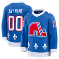Kooe Custom C.Avalanche Blue Alternate Heritage Premium Jerseys