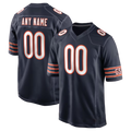 Kooe Custom C.Bears Navy Custom Game Stitched Jerseys