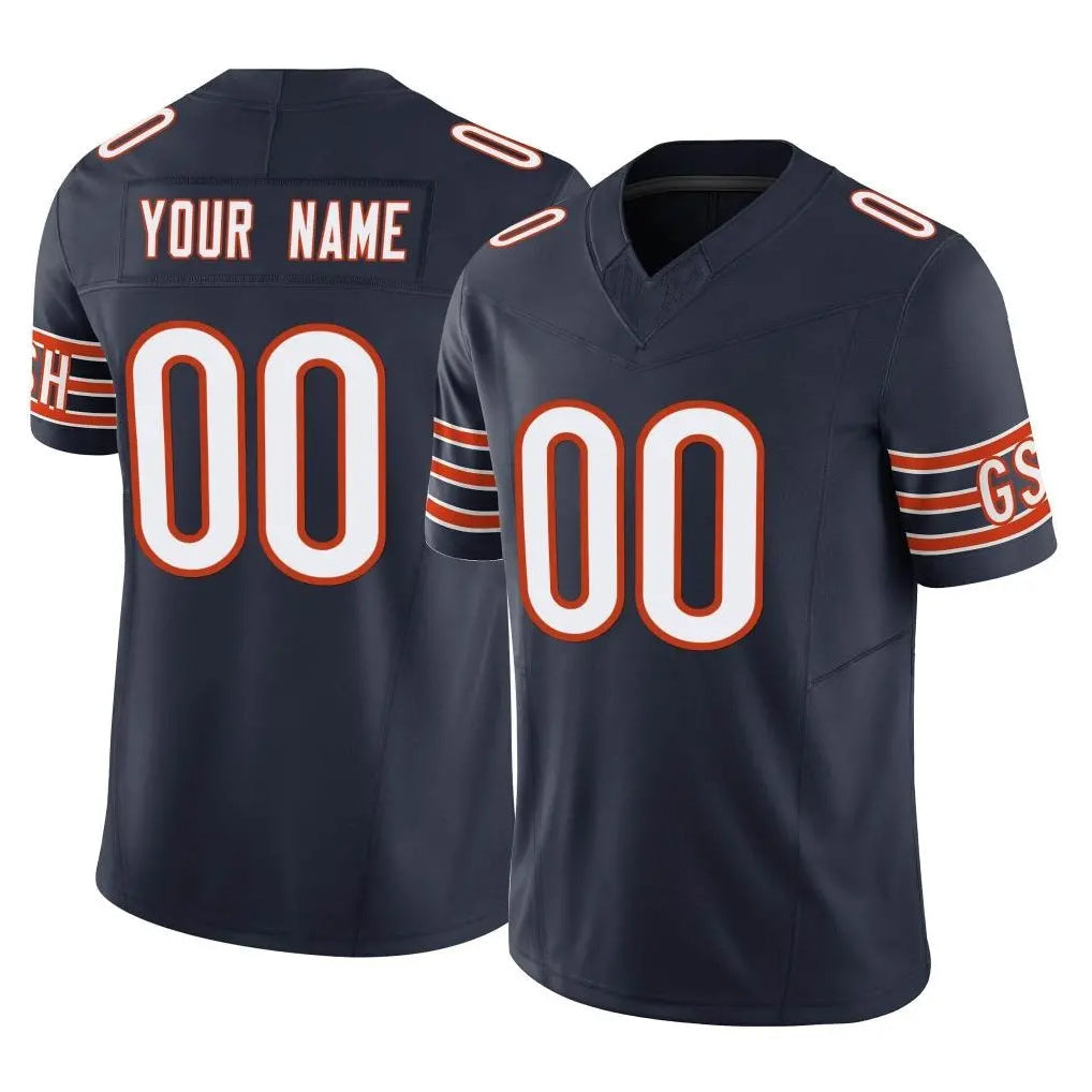 Kooe Custom C.Bears Navy Vapor F.U.S.E. Limited Home Game Any Name & Numbers Stitched Jerseys