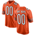 Kooe Custom C.Bears Orange Alternate Custom Game Stitched Jerseys