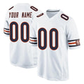 Kooe Custom C.Bears White Home Game Any Name & Numbers Stitched Jerseys