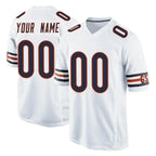 Kooe Custom C.Bears White Home Game Any Name & Numbers Stitched Jerseys