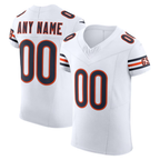 Kooe Custom C.Bears White Vapor F.U.S.E. Elite Stitched Jerseys