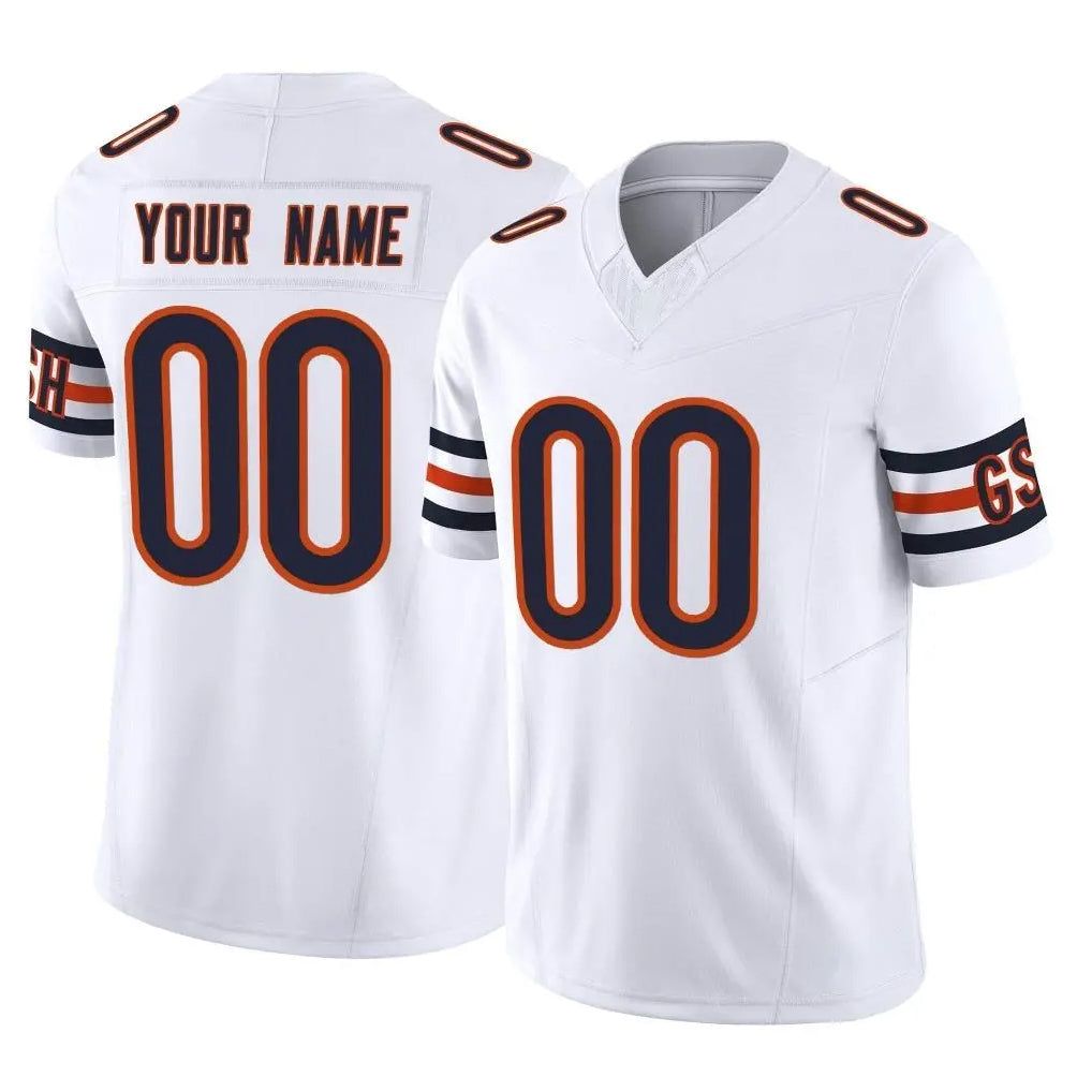 Kooe Custom C.Bears White Vapor F.U.S.E. Limited Home Game Any Name & Numbers Stitched Jerseys