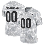 Kooe Custom C.Bengals Arctic Camo Salute to Service Limited Any Name & Numbers Stitched Jerseys