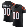 Kooe Custom C.Bengals Black Team Vapor F.U.S.E. Elite Stitched Jerseys