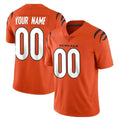 Kooe Custom C.Bengals Orange Vapor Untouchable Limited Home Game Any Name & Numbers Stitched Jerseys