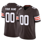 Kooe Custom C.Browns Brown Vapor F.U.S.E. Limited Home Game Any Name & Numbers Stitched Jerseys