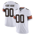 Kooe Custom C.Browns White Vapor Untouchable Limited Home Game Any Name & Numbers Stitched Jerseys
