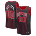 Kooe Custom Chicago BullsC.Bulls Black Fast Break Jerseys - Icon Edition