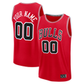 Kooe Custom C.Bulls Red Fast Break Jerseys - Icon Edition