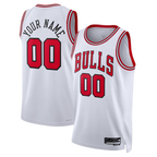 Kooe Custom C.Bulls White Swingman Jerseys - Association Edition