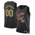 Kooe Custom C.Cavaliers Black 2022-23 Swingman Jerseys - Statement Edition