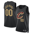 Kooe Custom C.Cavaliers Black 2022-23 Swingman Jerseys - Statement Edition
