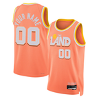 Kooe Custom C.Cavaliers Orange 202526 City Edition Swingman Jerseys