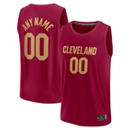Kooe Custom C.Cavaliers Wine Fast Break Jerseys - Icon Edition