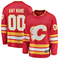 Kooe Custom C.Flames Red Home Breakaway Jerseys