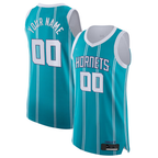 Kooe Custom C.Hornets  Teal 202021 Authentic Jerseys - Icon Edition