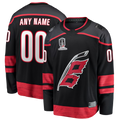 Kooe Custom C.Hurricanes Black 2026 Stanley Cup Champions Home Breakaway Custom Stitched Jerseys