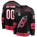 Kooe Custom C.Hurricanes Black 2026 Stanley Cup Champions Home Breakaway Custom Stitched Jerseys
