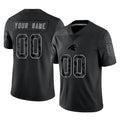 Kooe Custom C.Panthers Black Limited Reflective Game Any Name & Numbers Stitched Jerseys