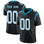 Kooe Custom C.Panthers Black Vapor Untouchable Limited Game Any Name & Numbers Stitched Jerseys
