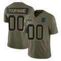 Kooe Custom C.Panthers Olive 2025 Salute to Service Limited Home Game Any Name & Numbers Stitched Jerseys