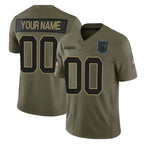 Kooe Custom C.Panthers Olive 2025 Salute to Service Limited Home Game Any Name & Numbers Stitched Jerseys
