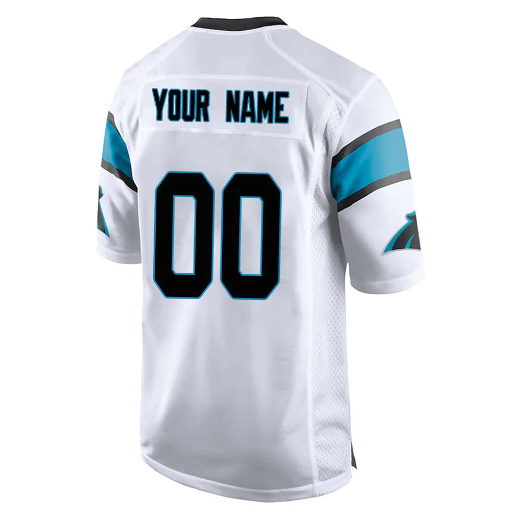 Kooe Custom C.Panthers White Game Any Name & Numbers Stitched Jerseys
