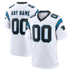 Kooe Custom C.Panthers White Home Game Any Name & Numbers Stitched Jerseys