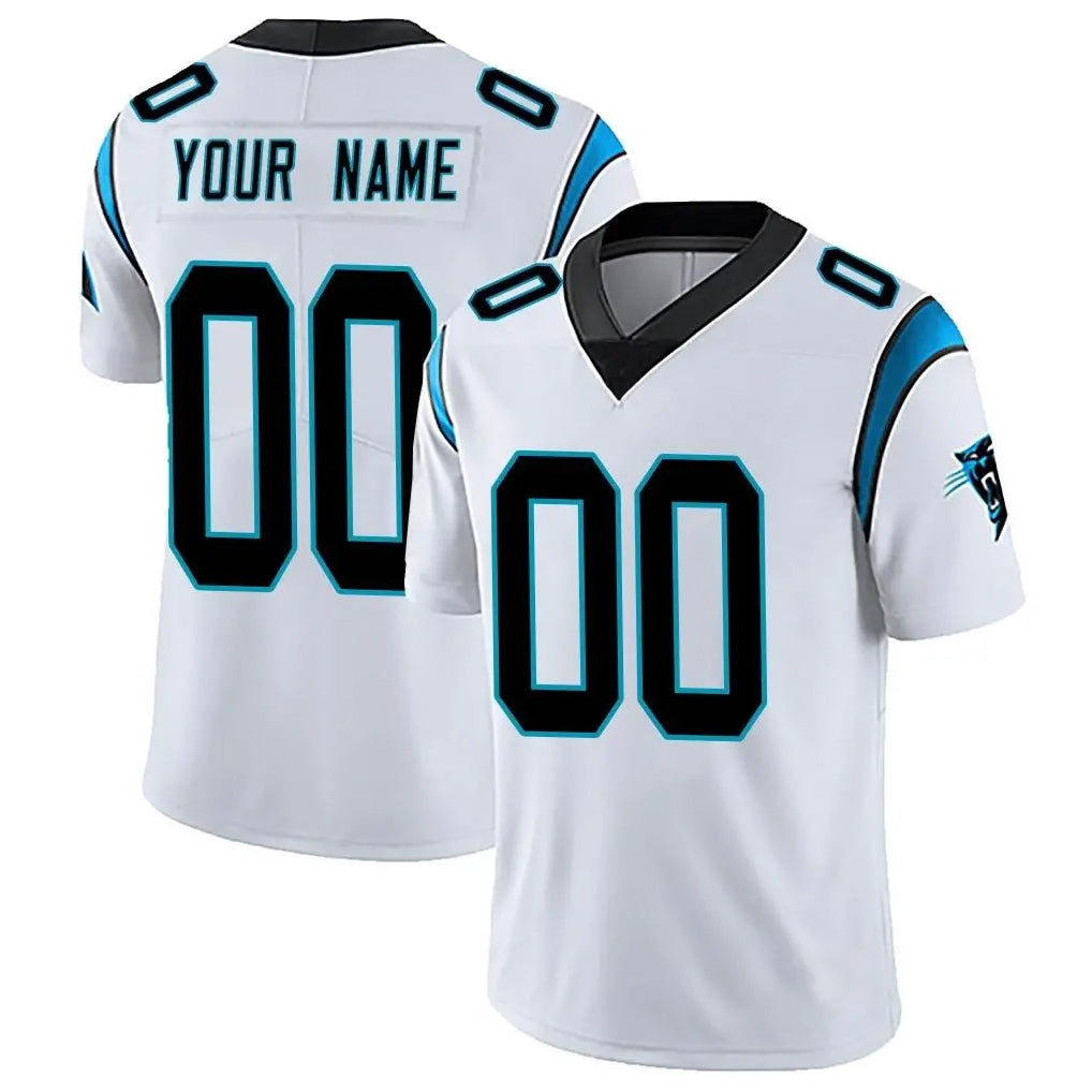 Kooe Custom C.Panthers White Vapor Untouchable Limited Game Any Name & Numbers Stitched Jerseys