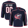 Kooe Custom CB.Jackets Navy Home Authentic Pro Jersey