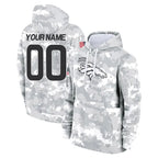 Kooe Custom D.Broncos Arctic Camo Salute to Service Hoodies Limited Any Name & Numbers Stitched Jerseys