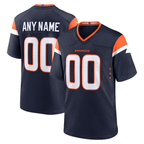 Kooe Custom D.Broncos Navy Alternate Mile High Collection Game Stitched Jerseys