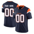 Kooe Custom D.Broncos Navy Limited Vapor F.U.S.E. Home Game Any Name & Numbers Stitched Jerseys
