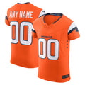 Kooe Custom D.Broncos Vapor F.U.S.E. Elite Orange Stitched Jerseys