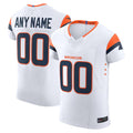 Kooe Custom D.Broncos Vapor F.U.S.E. Elite White Stitched Jerseys