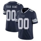 Kooe Custom D.Cowboys Navy Vapor Untouchable Limited Home Game Any Name & Numbers Stitched Jerseys