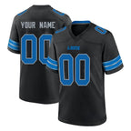 Kooe Custom D.Lions Black Alternate Home Game Any Name & Numbers Stitched Jerseys