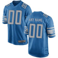 Kooe Custom D.Lions Blue Replica Game Stitched Jerseys