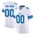 Kooe Custom D.Lions White Limited Vapor F.U.S.E. Alternate Home Game Any Name & Numbers Stitched Jerseys