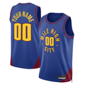 Kooe Custom D.Nuggets Blue 2022-23 Swingman Jerseys - Statement Edition