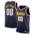 Kooe Custom D.Nuggets Navy Swingman Jerseys - Icon Edition