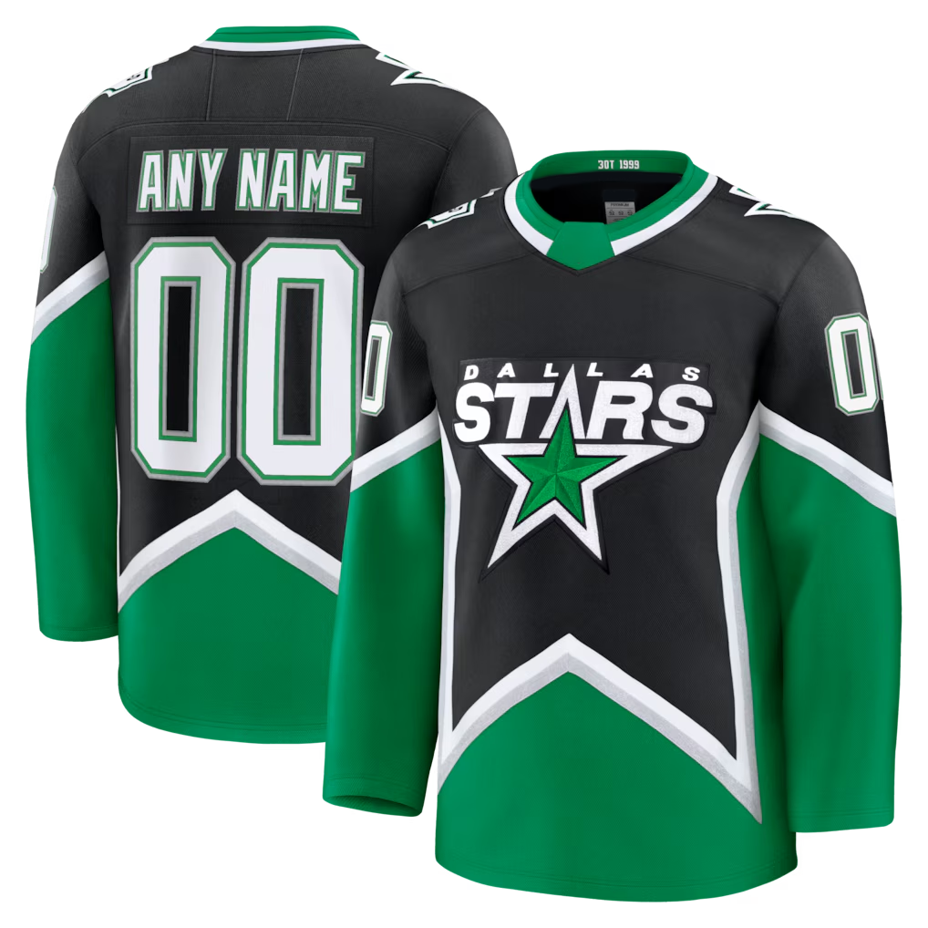 Kooe Custom D.Stars Black Alternate Premium Jerseys