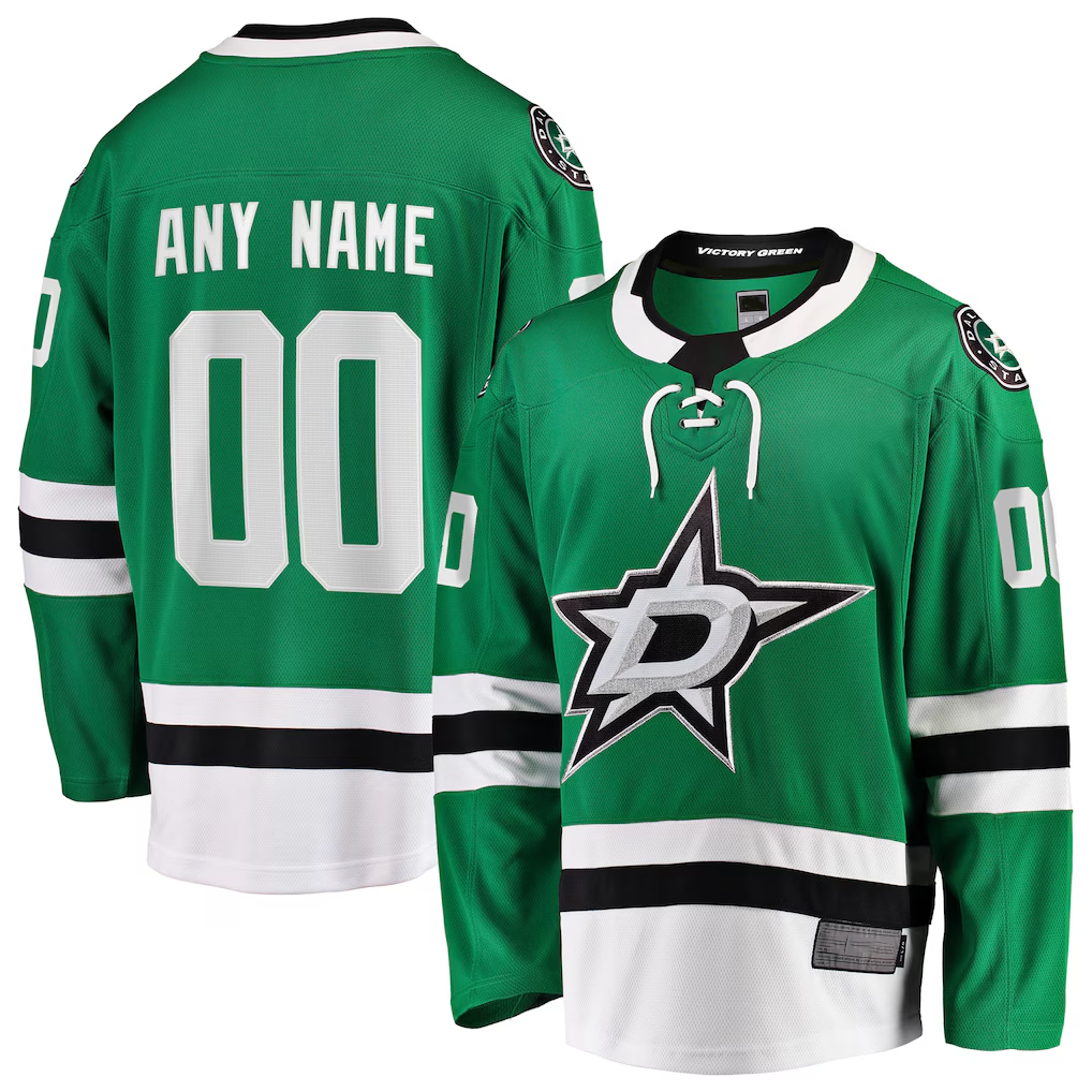 Kooe Custom D.Stars Green Home Breakaway Jerseys