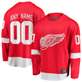 Kooe Custom D.Red wings Red Home Breakaway Jerseys