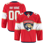 Kooe Custom F.Panthers Red Home Authentic Pro Jerseys