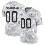Kooe Custom GB.Packers Arctic Camo Salute To Service Limited Any Name & Numbers Stitched Jerseys