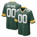 Kooe Custom GB.Packers Green Game Stitched Jerseys