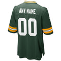 Kooe Custom GB.Packers Green Home Game Stitched Jerseys